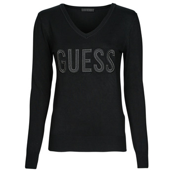 textil Mujer Jerséis Guess PASCALE VN LS Negro