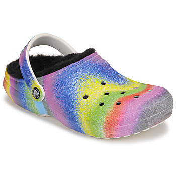 Zapatos Zuecos (Clogs) Crocs CLASSIC LINED SPRAY DYE CLOG Multicolor