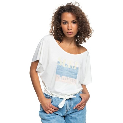 textil Mujer Camisetas manga corta Roxy CAMISETA BORN TO BE  MUJER 