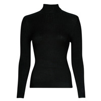 textil Mujer Jerséis Only ONLKAROL L/S ROLLNECK PULLOVER KNT NOOS Negro