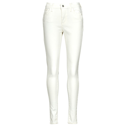 textil Mujer Vaqueros slim Levi's 720 HIRISE SUPER SKINNY Blanco