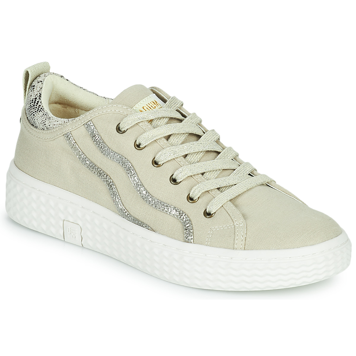 Zapatos Mujer Zapatillas bajas Palladium TEMPO 02 CVS~TAUPE~M Beige