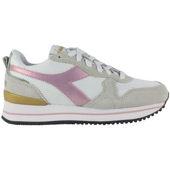 Zapatos Mujer Deportivas Moda Diadora Olympia platform glitter rainbow wn 101.178330 01 Blanco