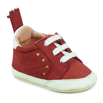 Zapatos Niños Pantuflas para bebé Easy Peasy MY BLUBLU BASKET LACET Rosa