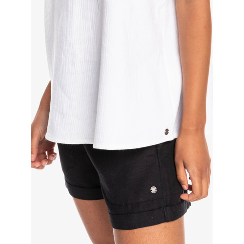 textil Mujer Pantalones cortos Roxy SHORT ANOTHER KISS  MUJER Blanco