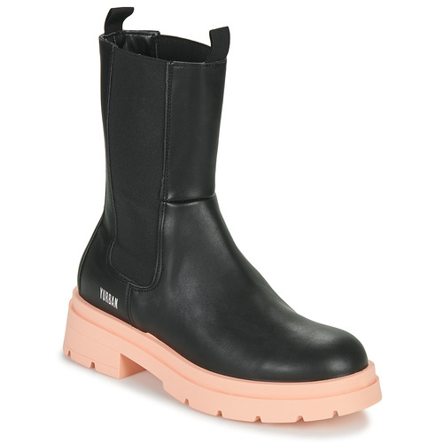 Zapatos Mujer Botas de caña baja Yurban NAPOLI Negro