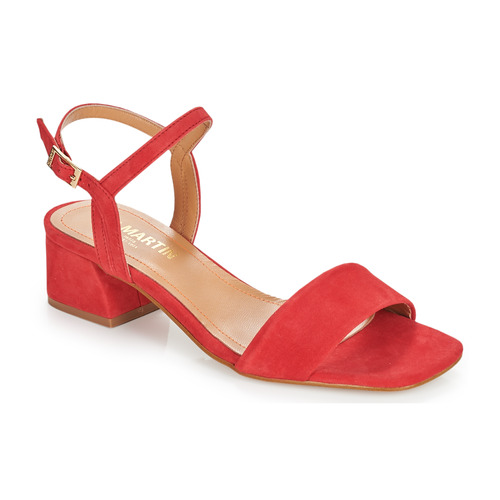 Zapatos Mujer Sandalias JB Martin 1VALSER Cabra / Piel / Rojo