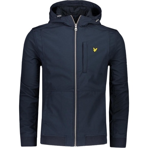 textil Hombre Plumas Lyle & Scott Softshell Jacket Azul