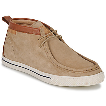 Zapatos Hombre Zapatillas altas Pellet REGIS Piel / Beige