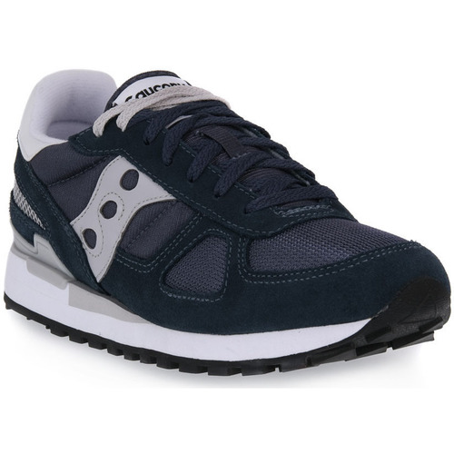 Zapatos Hombre Deportivas Moda Saucony 820 SHADOW ORIGINAL NAVY TAN Azul