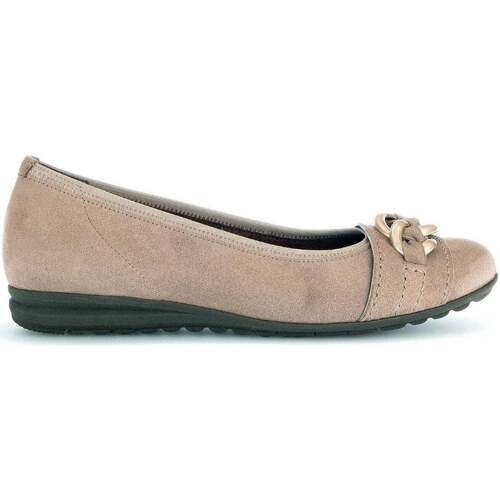 Zapatos Mujer Bailarinas-manoletinas Gabor 92.623 Beige