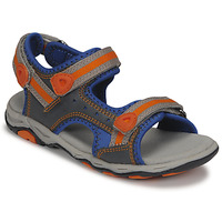 Zapatos Niño Sandalias de deporte Kickers KIWI Azul / Naranja