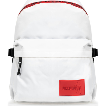 Bolsos Hombre Mochila Bikkembergs E2CPME2X0035010 | Rubber Patch Blanco