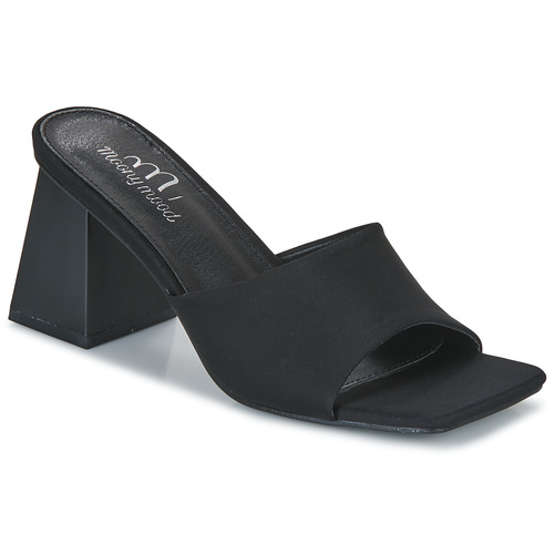 Zapatos Mujer Zuecos (Mules) Moony Mood MALIXIA Negro