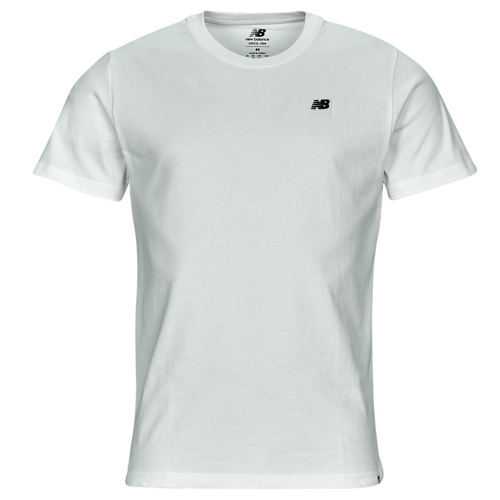 textil Hombre Camisetas manga corta New Balance Small Logo Tee Blanco