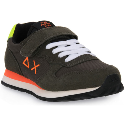 Zapatos Niño Deportivas Moda Sun68 SUN68 74 BOYS TOM FLUO Verde