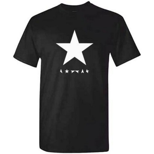 textil Mujer Camisetas manga larga David Bowie TV1131 Negro