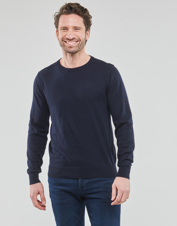 textil Hombre Sudaderas Guess ES RANDALL CN BASIC SWTR Marino