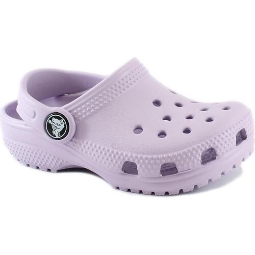 Zapatos Niños Zuecos (Mules) Crocs CRO-CCC-204536-LAV Violeta