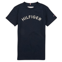 textil Niños Camisetas manga corta Tommy Hilfiger U HILFIGER ARCHED TEE Marino