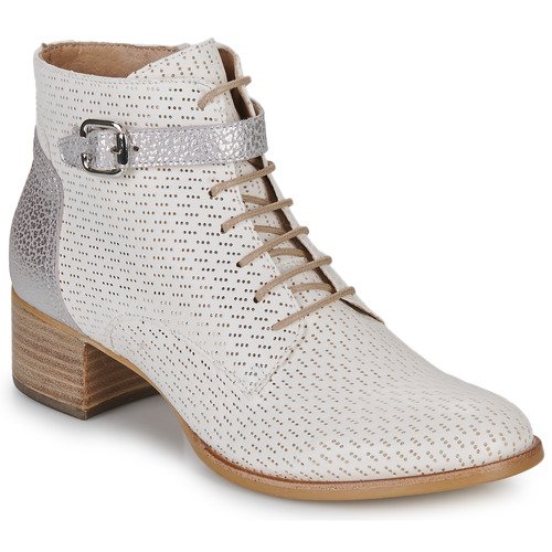 Zapatos Mujer Botines Muratti S1176P Blanco / Plata