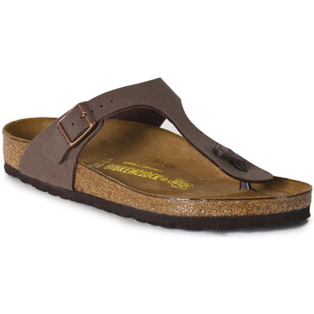 Zapatos Mujer Sandalias Birkenstock Gizeh marron