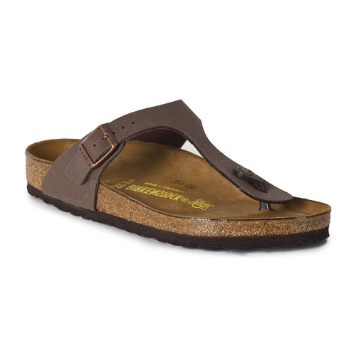 Zapatos Mujer Sandalias Birkenstock Gizeh marron