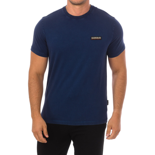 textil Hombre Camisetas manga corta Napapijri NP0A4GPE-MBN Azul