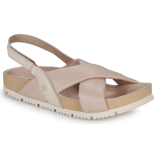 Zapatos Mujer Sandalias Art Burdeos Beige