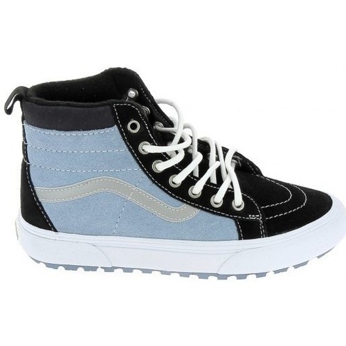 Zapatos Niña Deportivas Moda Vans SK8 Hi Reflective C Bleu Noir Azul