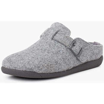 Zapatos Niña Pantuflas para bebé Pisamonas zuecos casa hebilla planta acolchada Gris