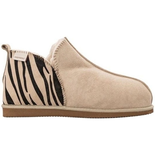 Zapatos Mujer Pantuflas Shepherd ANNIE Beige