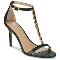 Zapatos Mujer Sandalias Lauren Ralph Lauren KATE-SANDALS-HEEL SANDAL Negro