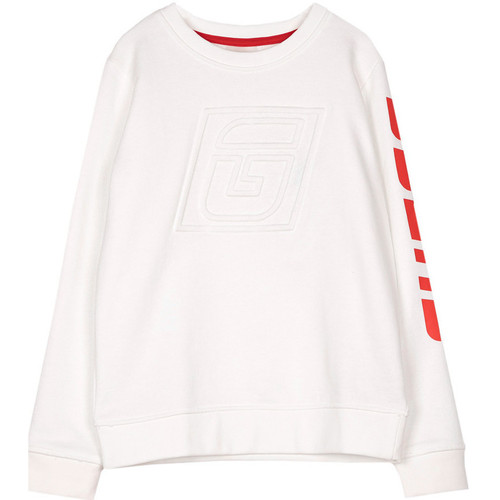 textil Niño Sudaderas Guess  Blanco