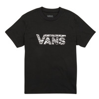 textil Niña Camisetas manga corta Vans ANIMAL LOGO CREW Negro