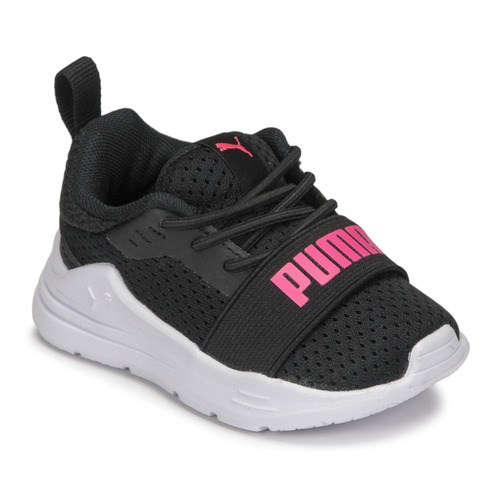 Zapatos Niña Zapatillas bajas Puma INF  WIRED RUN Negro / Rosa