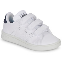 Zapatos Niños Zapatillas bajas Adidas Sportswear ADVANTAGE CF C Blanco / Marino