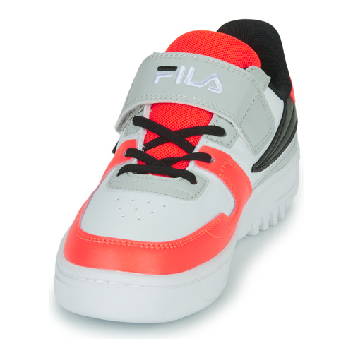 Fila FXVENTUNO velcro kids Blanco / Gris / Rojo / Negro