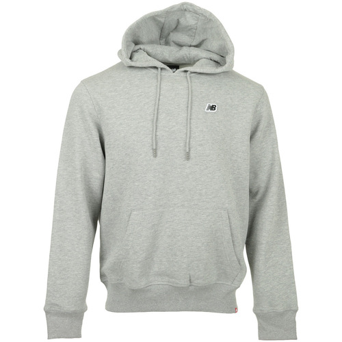 textil Hombre Sudaderas New Balance Sml Logo Hoodie Gris