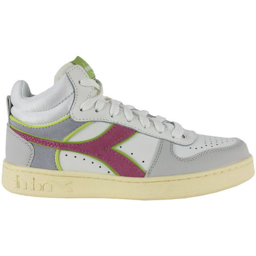 Zapatos Mujer Deportivas Moda Diadora Magic basket demi wn MAGIC BASKET DEMI Blanco