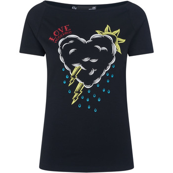 textil Mujer Camisetas sin mangas Love Moschino W4H2301E1951 Negro