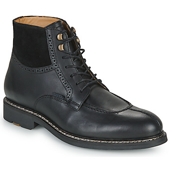 Zapatos Hombre Botas de caña baja Pellet ROLAND Vacuno / Negro / Piel / Negro