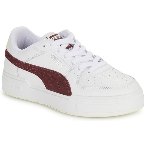 Zapatos Hombre Zapatillas bajas Puma CA Pro Suede FS Blanco / Burdeo