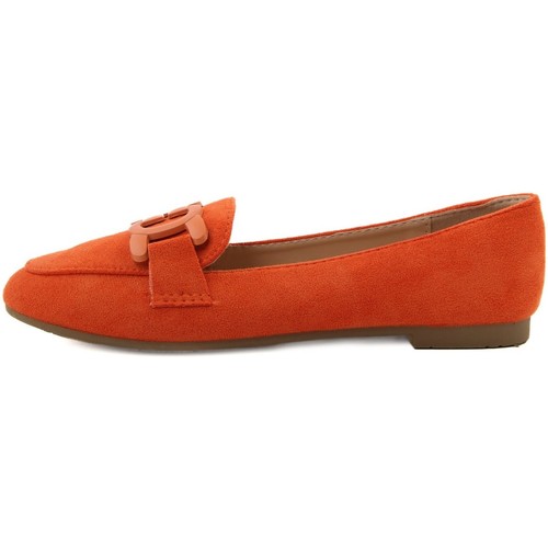 Zapatos Mujer Mocasín Fashion Attitude  Naranja