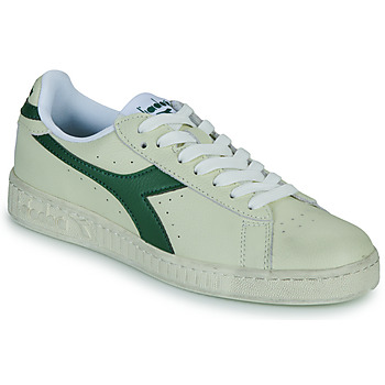 Zapatos Zapatillas bajas Diadora GAME L LOW WAXED Blanco / Verde