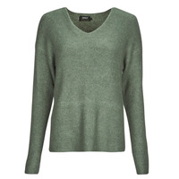 textil Mujer Jerséis Only ONLCAMILLA V-NECK L/S PULLOVER KNT Kaki