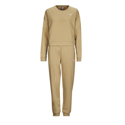 textil Mujer Conjuntos chándal Puma LOUNGEWEAR SUIT TR Beige