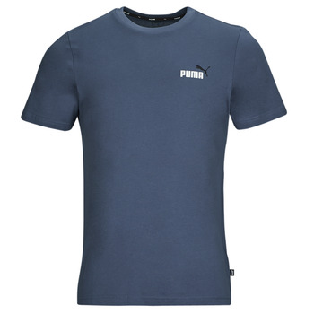 textil Hombre Camisetas manga corta Puma ESS  2 COL SMALL LOGO TEE Marino