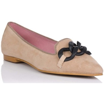 Zapatos Mujer Bailarinas-manoletinas Janross JR 549 Beige