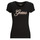 textil Mujer Camisetas manga corta Guess SS RN GUESS SCRIPT TEE Negro